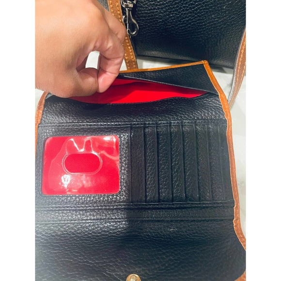 Dooney & Bourke Pebble Grain Leather Shopper Tote and wallet - Picture 5 of 9